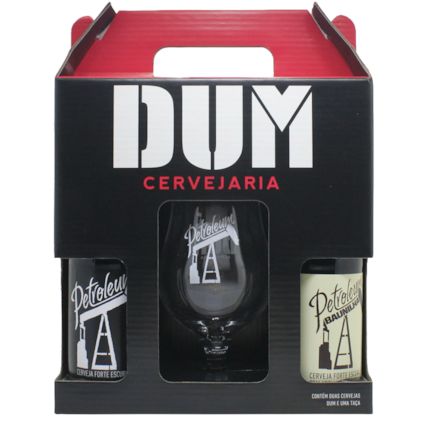 Kit Dum Petroleum com 2 Garrafas + Copo Original Imagem de Kit Dum Petroleum com 2 Garrafas + Copo Original