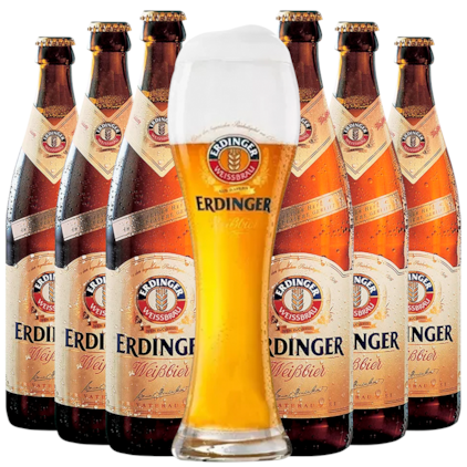 Imagem de Kit Erdinger Weissbier - Compre 6 e Leve Copo