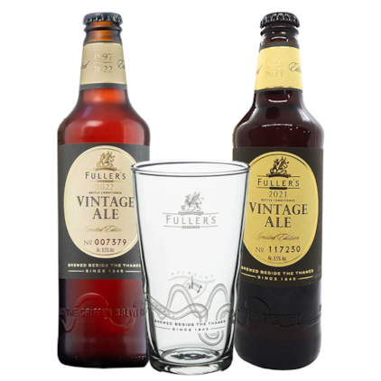 Imagem de Kit Fuller's Vintage Ale - 2 Garrafas e Copo 55%OFF