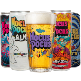 Kit Latas Hocus Pocus - Compre 4 Cervejas e Leve Copo