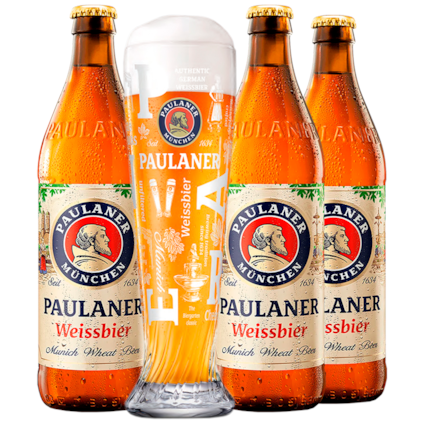 Imagem de Kit Prost Paulaner - Compre 3 Cervejas e Leve o Copo