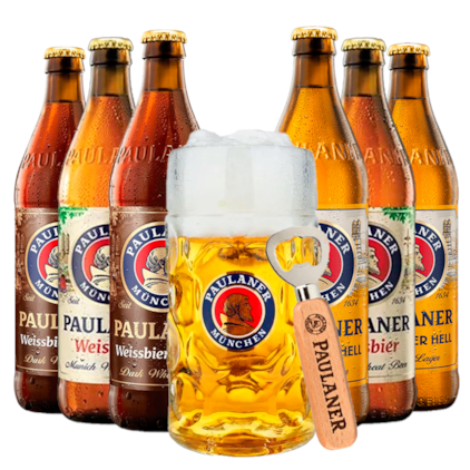 Imagem de Kit Seleção Paulaner - Compre 6 e Leve Caneca + Abridor