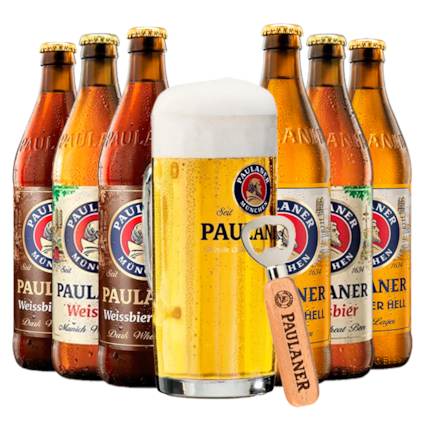 Kit Seleção Paulaner - Compre 6 e Leve Caneca + Abridor