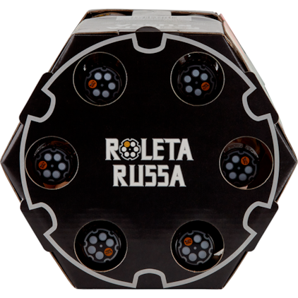 Imagem de Kit Tambor Roleta Russa Garrafa Com 6 Cervejas + Copo Oficial