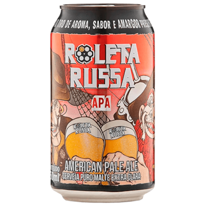 Imagem de Kit Tambor Roleta Russa Lata Com 6 Cervejas + Copo Original