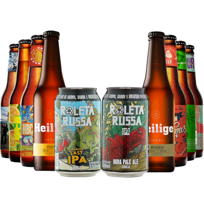 Imagem de Kit Tour Cervejeiro - 10 cervejas por 119,90