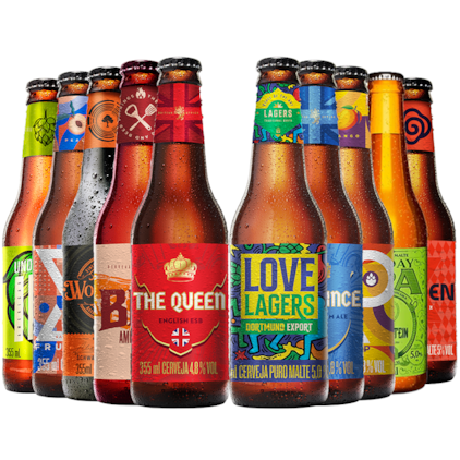 Imagem de kit Tour Cervejeiro - 10 Cervejas por 119,90
