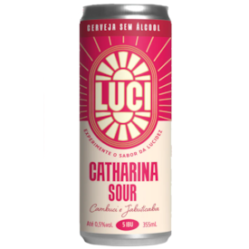 Luci Sem Álcool Catharina Sour Cambuci e Jabuticaba Lata 355ml