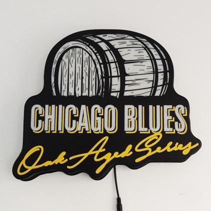 Luminoso Led Chicago Blues