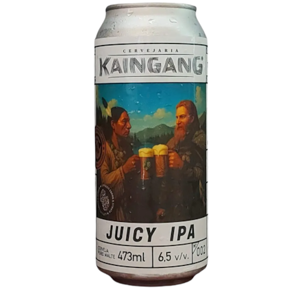 Nordus Collab Kaingang NE IPA Lata 473ml Imagem de Nordus Collab Kaingang NE IPA Lata 473ml