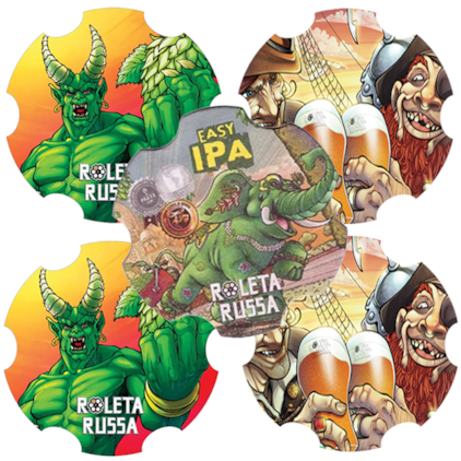 Imagem de Pack Roleta Russa - 10 Cervejas + Kit de Bolachas 35% OFF
