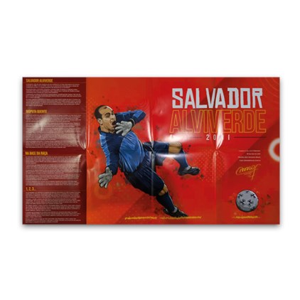 Pôster Salvador Alviverde 2001 - Clube 12
