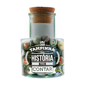 Pote de Tampinhas - Cada Tampinha Uma História Para Contar