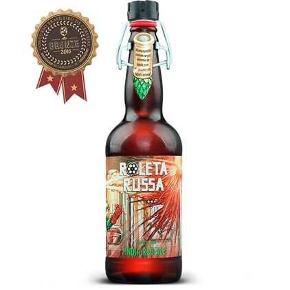 Roleta Russa Indian Red Ale Garrafa 500ml
