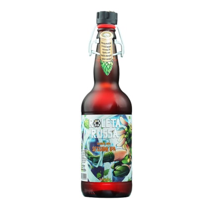 Roleta Russa Session IPA Garrafa 500ml Imagem de Roleta Russa Session IPA Garrafa 500ml