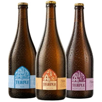 Imagem de Seleção de Cervejas The Temple Bieres Complexes - 45% OFF