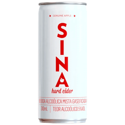 Sidra Sina Hard Cider Lata 310ml Imagem de Sidra Sina Hard Cider Lata 310ml