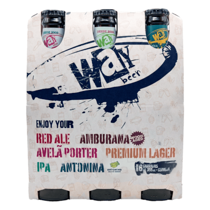 Six Pack de Cervejas Seleção Way Beer 30% OFF Imagem de Six Pack de Cervejas Seleção Way Beer 30% OFF
