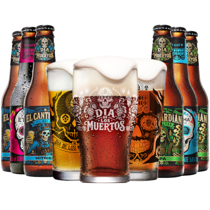 Super Kit de Cervejas Caveiras com 3 Copos Grátis Imagem de Super Kit de Cervejas Caveiras com 3 Copos Grátis