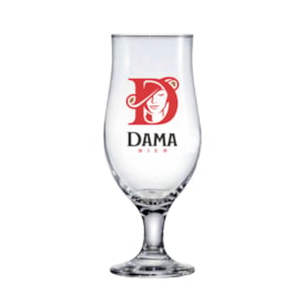 Taça de Cerveja Dama Bier Royal 300ml