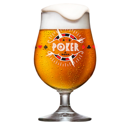 Imagem de Taça de Cerveja Poker Beer 380ml